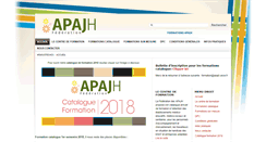 Desktop Screenshot of apajh-formation.org